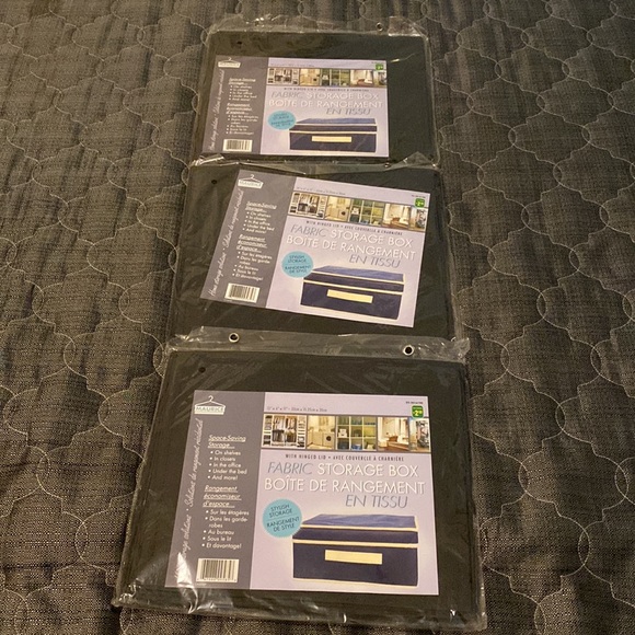 fabric Storage Box BRAND NEW - Picture 3 of 3